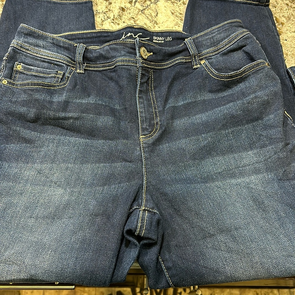 INC Woman’s skinny leg regular fit jeans